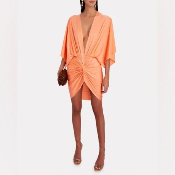 NWT Baobab Mia Mini Coral Cover Up Dress - Picture 6 of 11